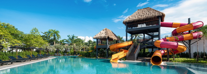 Családi üdülés Koh Changon csúszdás szállodában, 7 éjszaka The Splash Koh Chang